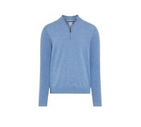 BRAX Pullover Troyer STEFFEN azzurro | XXXL