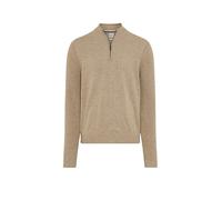 BRAX Pullover Troyer STEFFEN beige | XL