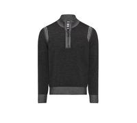 BRAX Pullover Troyer STEFFEN grigio | M
