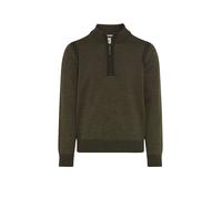 BRAX Pullover Troyer STEFFEN oliva | XXL