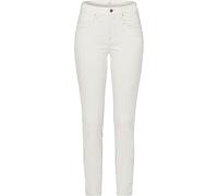 BRAX Style ANA-Five-Pocket-Hose in feiner Cordqualität Velluto a Coste, Avorio, 36W x 30L Donna