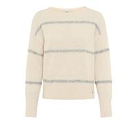 BRAX Style.Lisa Lightweight Alpaca Sequins Stripe Pullover, 08 Grigio Cozy, 40 Donna