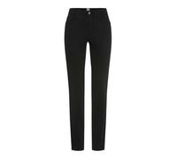 Brax Style.Mary Thermo Denim Regular Pantaloni, 02 Clean Black Black, 32W x 30L Donna