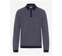 Brax Uomo Polo Maglia a Maniche Lunghe Stile Paros Blu 214217 70434500 23 Marino