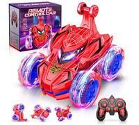 Braxel Macchina Telecomandata per Bambini, Giochi Bambino 3-6 anni Maschio Regalo Natale Spider Giocattolo Regalo Bambino 3-10 Anni Giocattoli Bambino Auto Telecomandata