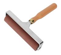Brayer, Rullo in Gomma Elastica Morbida e Resistente, per rifinire la Stampa, stampaggio Uniforme e Pulito, Adatto per Stampe, Blocco di Inchiostro, Superficie intagliata(15 cm)