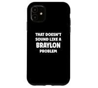 BRAYLON Personalized Custom Boys BRAYLON Name Custodia per iPhone 11