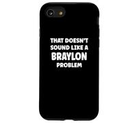 BRAYLON Personalized Custom Boys BRAYLON Name Custodia per iPhone SE (2020) / 7/8