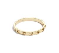 Brazalete con bisagras Coach Signature C para mujer