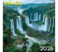 Brazil 2026 Calendar: From rainforest to coast, twelve months of tropical wonder