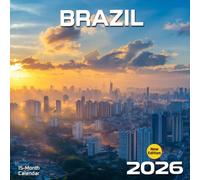 Brazil 2026 Calendar: From rainforest to coast, twelve months of tropical wonder