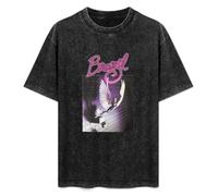 Brazil Film Movie Sci Fi 1980S Cult Men's T-Shirt Graphic Shirts Unisex Black Tee XL