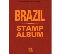 BRAZIL Stamp Album: With beautiful aesthetic black pages and more than 4300 spaces to sort and display your philately collection. Ideal for beginner adult collectors and kids