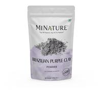 Brazilian Purple Clay by mi nature | For Younger looking skin , Detoxifying Skin | 227g ( 8 oz) ( 0,5 lb) | Face Cleansing mask | Use to make Masks, Creams, Scrubs, Bath Bombs, Body Wash and Soaps
