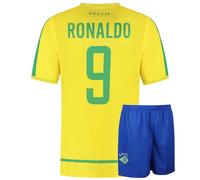 Brazilie Maglia da Calcio Casa - Bambini e Adulti - Ragazzi - Divisa da Calcio - Regali per Il Calcio - Abbigliamento Sportivo - Taglia L