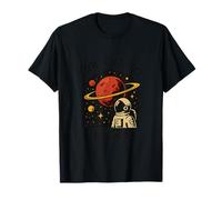 BRB Off to Mars Space & Astronomy Design per osservare le stelle Maglietta