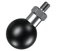 BRCOVAN Adattatore a sfera da 1 '' con palo filettato M6 x 1.0 compatibile con supporti RAM, braccio a doppia presa