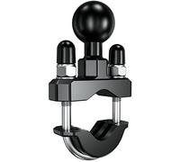 BRCOVAN Base di montaggio con bullone a U per manubrio a sfera da 2,5 cm, adatta per binari rotondi da 1,3 cm a 3,2 cm di diametro, compatibile con supporti RAM di dimensioni B da 2,5 cm, braccio a