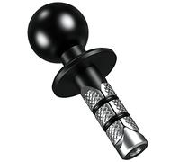 BRCOVAN Base di montaggio per stelo forcella moto in metallo con sfera in TPU da 2,5 cm per fori dello stelo da 12 mm a 25,4 mm di diametro, compatibile con supporti RAM Dimensioni B 1 pollice sfera
