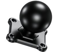 BRCOVAN Base per montaggio a sfera da 1,5 '' con piastra quadrata AMPS a 4 fori in lega di alluminio