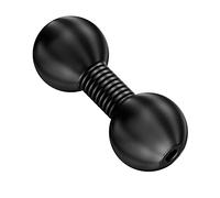 BRCOVAN Lega Alluminio 1 Pollice Palla a 1 Pollice Palla Adattatore Compatibile con RAM Mounts B Misurare Doppio Palla Presa Braccio, Lunghezza Totale 2,48 Pollice