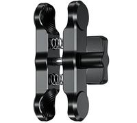 BRCOVAN Lega Alluminio Braccio a Doppia Presa (Braccio Medio) Compatible with RAM Mounts Componenti a Sfera da 1 Pollice, Lunghezza Totale 3,54"