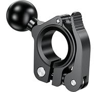 BRCOVAN Lega Alluminio Supporto per Morsetto per Manubrio con 1 Pollice TPU Palla per RAM Mounts B Szie Braccio a Doppia Presa Sferica, Per Binari Diametro 0,5''/0,875''/1''/1,26''