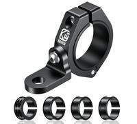 BRCOVAN Supporto per bandiera con luce a frusta UTV in lega di alluminio, staffa per barra luminosa a LED regolabile a 360° adatta per roll-bar da 1,5''/1.65''/1.75''/1.85''/2''