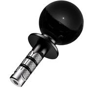 BRCOVAN VAZESWIN - Supporto a sfera da 3,8 cm con base in metallo per supporti RAM, braccio a doppia presa di dimensioni C, adatto per forcella, foro per stelo forcella da 12 mm a 25,4 mm di diametro