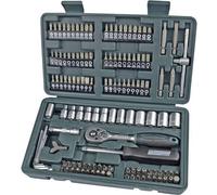 BRDER MANNESMANN KIT DI CHIAVI A BUSSOLA METRICO 1/4 6.3 MM 130 PARTI 29166