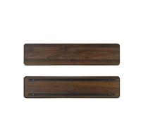 BRDQIMC Ripiano For Scrivania Con Doppio Monitor E Supporto For Laptop - Ripiano For Scrivania Multiuso For Computer, Ideale For Uffici E Studi(Walnut)