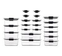 BRDQIMC Set Di Contenitori For Alimenti Senza BPA Da 44 Pezzi, Coperchi Ermetici A Prova Di Perdite For Preparare I Pasti E Recuperare Gli Avanzi Del Pranzo