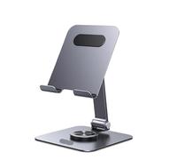 BRDQIMC Supporto In Alluminio Girevole A 360° - Compatibile Con Tablet, Telefoni E Laptop, Supporto Multi-dispositivo