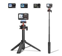 BRDRC Action 5 Pro, asta di prolunga da 53,3 cm, mini bastone per selfie da tavolo, impugnatura portatile, supporto a sgancio rapido con slitta fredda, per fotocamera DJI Osmo Action 5 Pro 4 3