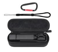 BRDRC Custodia da trasporto per DJI Osmo Pocket 3, custodia rigida portatile, borsa da trasporto Pocket 3/Xtra Muse accessori (nero)