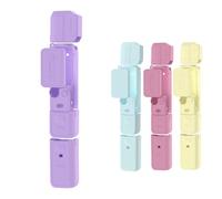 BRDRC Custodia protettiva in silicone Pocket 3, protezione per obiettivo, antigraffio, compatibile con DJI OSMO Pocket 3 Creator Combo accessori (viola)