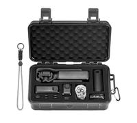 BRDRC Custodia tascabile 3, custodia rigida impermeabile portatile da viaggio per DJI Osmo Pocket 3 Creator Combo accessori (può contenere filtri grandangolari, schede SD, ecc.)