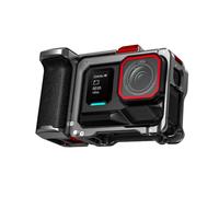 BRDRC Kit di impugnatura per Insta360 Ace Pro 2 / Ace Pro (con gabbia), supporto di espansione con pulsante di scatto, sgancio rapido, slitta fredda per accessori Insta 360 Ace Pro 2/Insta360 Ace Pro