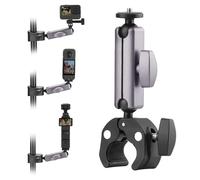 BRDRC Pocket 3 Supporto per manubrio moto in alluminio per fotocamera Insta360 X4 X3 Ace Pro Go 3S, per DJI Osmo Pocket 3 2 Mobile 6 4 Action 5 Pro 4 3, per GoPro 13 Max Hero Mini Accessori