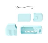 BRDRC - Set di coperture per il corpo della fotocamera, compatibile con Pocket 4, obiettivo in silicone BRDRC, accessori per riprese e viaggi