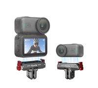 BRDRC Supporto a sgancio rapido per DJI Nano, adattatore di espansione magnetica in lega di alluminio con Go Pro e adattatore a vite da 1/4 di pollice per accessori DJI Osmo Nano