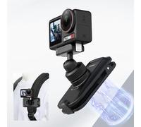 BRDRC Supporto magnetico con clip per zaino a sgancio rapido, girevole a 360° per DJI Osmo Action 5 Pro/4/3/360, accessori per action camera