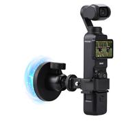 BRDRC Supporto magnetico per action camera DJI Osmo Pocket 3 Action 5 Pro Insta 360, con testa a sfera rotante a 360°, supporto magnetico super forte per GoPro 13/12/11/10/9