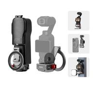 BRDRC Supporto magnetico Pocket 3, supporto per telefono per MagSafe, adattatore di espansione magnetica in lega di alluminio con slitta fredda per DJI OSMO Pocket 3 Creator Combo accessori (con