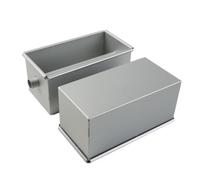 Bread Baking Pan - Aluminium Alloy Baking Tin, Non Stick Loaf Bakeware, Heat Resistant Bread Form Reusable Toast Container Kitchen Cooking Mold Sandwich Cake Meatloaf Cheesecake Preparation For Oven