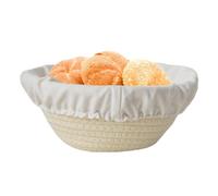 Bread Basket - Cotton Rope, Cloth Bread Proofing Basket, Breads Baking Set With Proofing Baskets, Starter Jar, Breads Lame, Dough Scraper & Whisk, Perfect For Homemade Lovers
