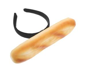 Bread Headband, Cute Simulation Bread Sandwich Hairband, Comfortable Cosplay Party Food Headdress for Gown, Carnival, Themed Party, Performance, Birthday, School Event, Fun and Playful Costume