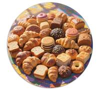 Bread Puzzle Impossible 1000Pcs Food Decorazione Per La Casa. Giochi Rilassamento E Intelligence Per Adulti E Ragazzi Da 14 Anni 1000pcs (67.5x67.5cm)