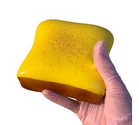 Bread Shape Squeeze Toy, Calming Realistic Relaxation, Stress Relief Toys with Texture, PU Foam Fidget Toy with Portable Design, Classroom Accessory Soft Grip, School Car Rides Home Dorm