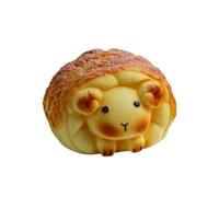 Bread Stress Toy | Stress Fidget Bread Shape - Simulation Food Decompress Toy,for Kids Studying Working Home School Office Travel Easter Basket Stuffers Classroom Prizes